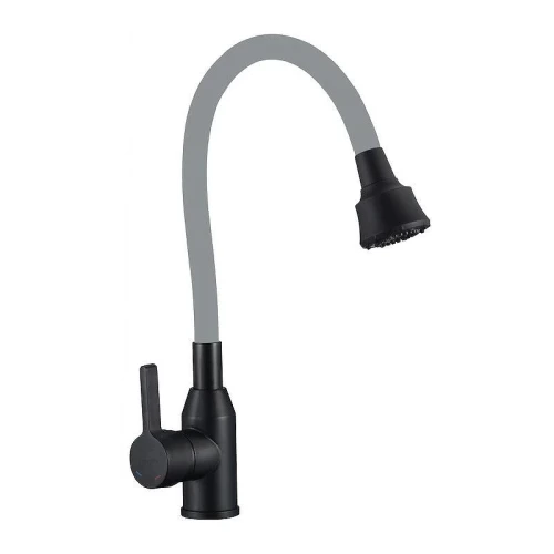 Смеситель для кухни Fmark FS8266H-04 цвет Черный Серый