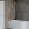 Душевая система AQUAme AQM8408BG цвет Шлифованное золото