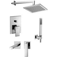 Комплект смесителей Paffoni Elle KITEL015CR105 Хром латунь