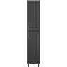 Шкаф пенал Corozo Терра 35 SD-00001325 Графит матовый МДФ / ЛДСП