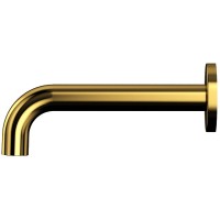 Смеситель для ванны Whitecross Y brushed gold YSET10TOPGLB с термостатом Брашированное золото латунь встраиваемый