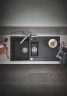 Кухонная мойка Grohe K500 100 31646AP0 Черный гранит искусственный камень (литьевой мрамор) встраиваемый
