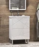 Тумба с раковиной Vigo Geometry 50 tn.bsf.GEO.FOS.50.2Y-com цвет Белый