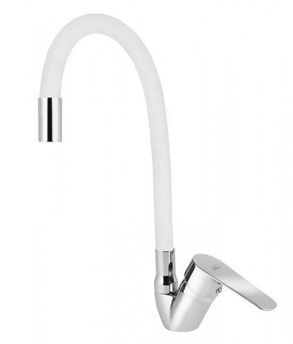 Смеситель для кухни Viko V-4148 цвет Хром Белый