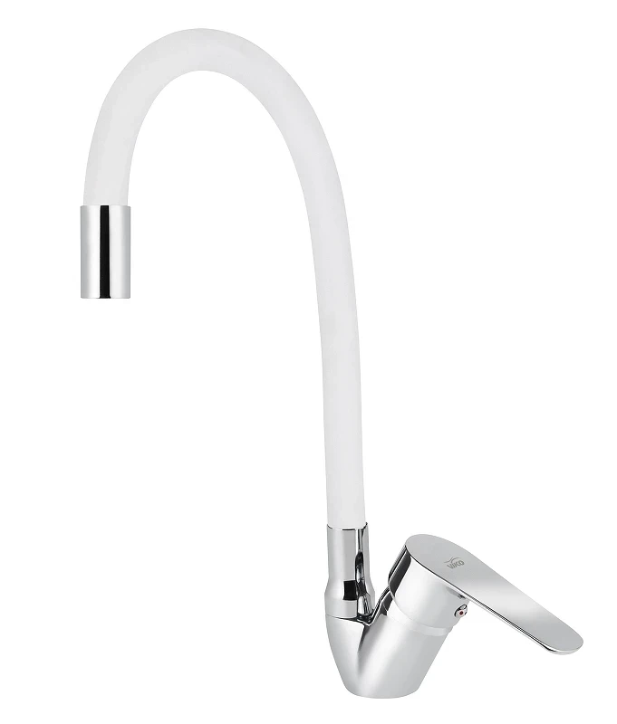 Смеситель для кухни Viko V-4148 цвет Хром Белый