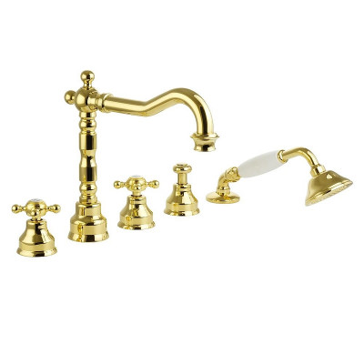 Смеситель для ванны Migliore Revival 19507 цвет Золото