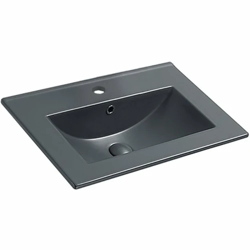 Раковина Vincea 60 VBS-13960MA Антрацит матовый фарфор полувстраиваемая