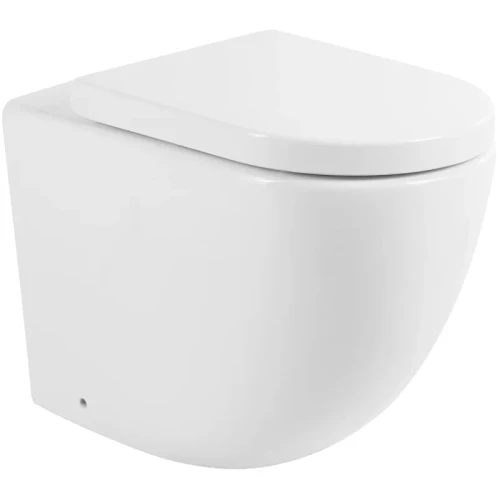 Унитаз BelBagno Sfera-R BB2141CBR/BB105SC приставной с сиденьем Микролифт фаянс приставной
