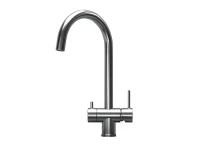 Смеситель для кухни Granula Kitchen Space 7104 цвет Сталь сатин