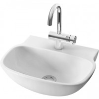 Раковина AM.PM Serenity 45 C404811WH Белая фарфор подвесная