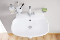 Раковина AM.PM Serenity 45 C404811WH Белая фарфор подвесная