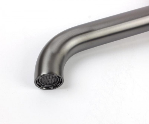 Смеситель для раковины Bronze de Luxe OMG! 9008GM-R цвет Графит матовый Красный