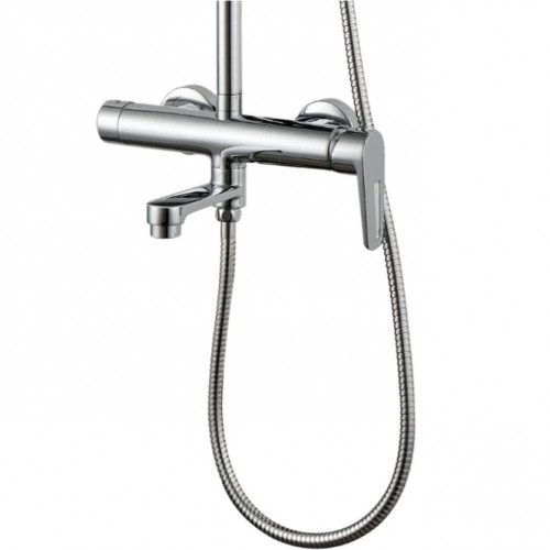 Душевая система Aquanet Logic AF320-72-R-C Хром латунь на стену