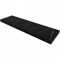 Столешница под раковину Boheme Armadi Art Flat 160 869-160-NM Черный мрамор искусственный камень (литьевой мрамор)