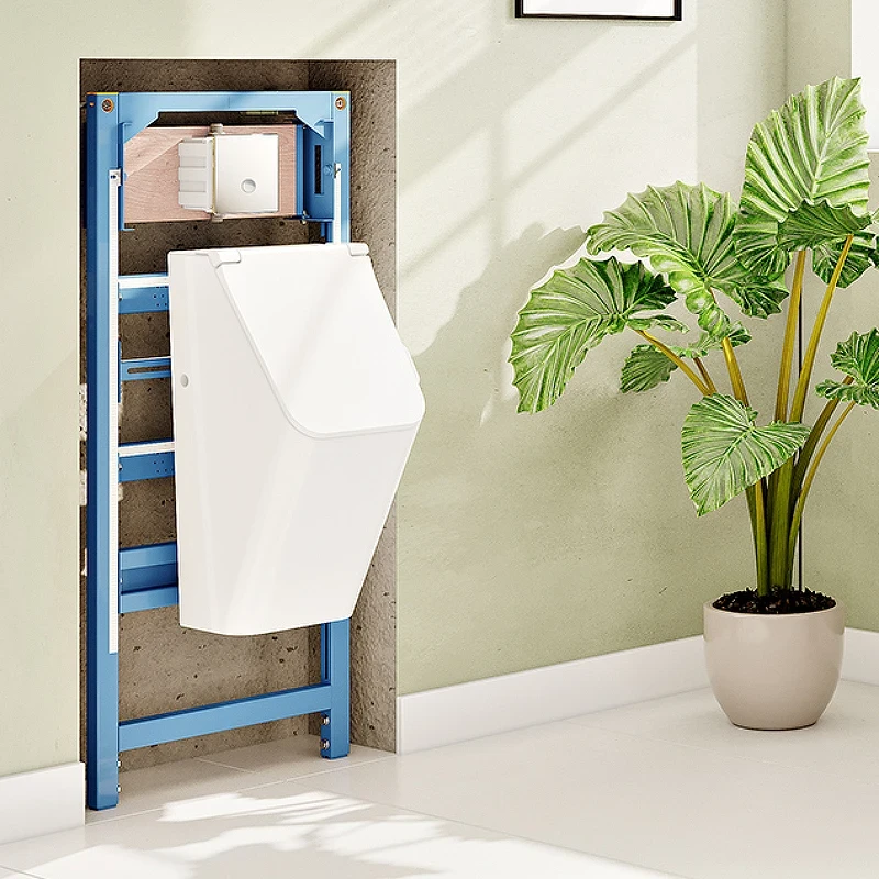 Инсталляция Vitra Frame 880-3800 для писсуара Синяя нержавеющая сталь