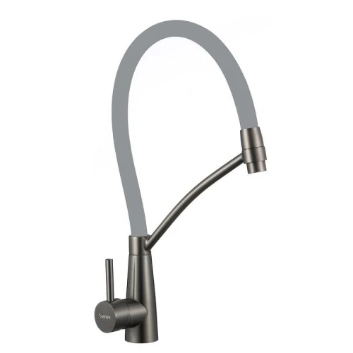 Смеситель для кухни Fmark FS8255Q-04 цвет Графит Серый