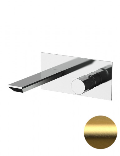 Смеситель для раковины Remer Edge EG515BG цвет Золото брашированное