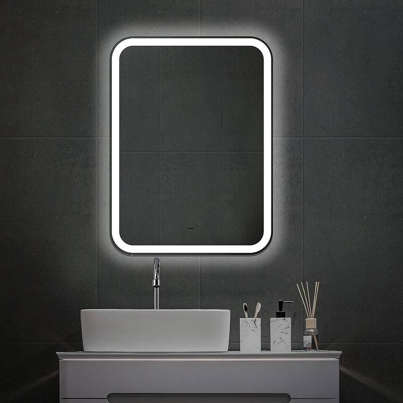 Зеркало Silver Mirrors Мальта 60 LED-00002703 с подсветкой с бесконтактным выключателем