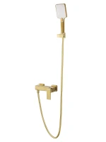Смеситель для душа Wonzon & Woghand Cube 2.0 WW-88048068-BG цвет Брашированное золото