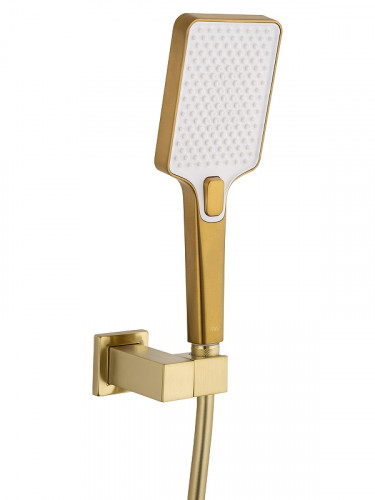 Смеситель для душа Wonzon & Woghand Cube 2.0 WW-88048068-BG цвет Брашированное золото
