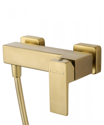 Смеситель для душа Wonzon & Woghand Cube 2.0 WW-88048068-BG цвет Брашированное золото