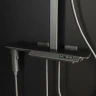 Душевая система RGW Shower Panels SP-35Gr 51140135-11 с термостатом Серая латунь на стену