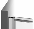 Душевая дверь Ravak Pivot PDOP1-80 03G40300Z1 профиль Черный стекло Transparent