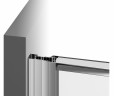 Душевая дверь Ravak Pivot PDOP1-80 03G40300Z1 профиль Черный стекло Transparent