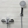 Смеситель для ванны WasserKRAFT Lopau 3201 Хром латунь на стену