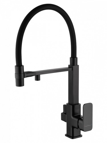 Смеситель для кухни Wonzon &amp; Woghand WW-88458012-MB цвет Черный матовый