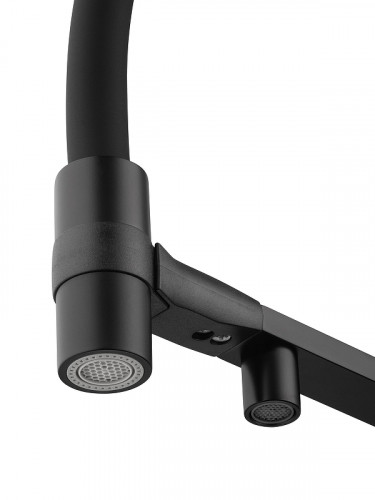 Смеситель для кухни Wonzon &amp; Woghand WW-88458012-MB цвет Черный матовый