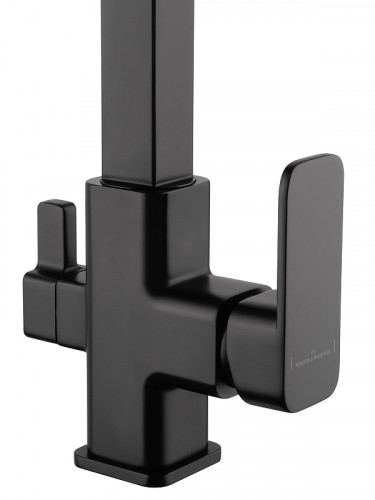 Смеситель для кухни Wonzon &amp; Woghand WW-88458012-MB цвет Черный матовый