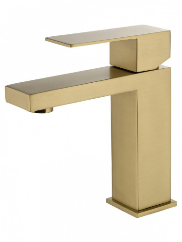 Смеситель для раковины Wonzon &amp; Woghand WW-A40982-BG цвет Брашированное золото