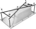 Акриловая ванна Aquanet Lotos 175x80 328870 цвет Белый