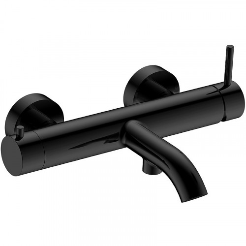 Смеситель для ванны AQUAme Siena AQM6212MB Черный матовый латунь на стену
