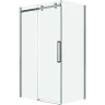 Душевой уголок Grossman Classic 110х80 120.K33.04.1180.10.00 профиль Хром стекло прозрачное