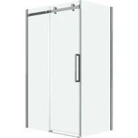 Душевой уголок Grossman Classic 110х80 120.K33.04.1180.10.00 профиль Хром стекло прозрачное