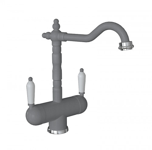 Смеситель для кухни Florentina Ария 333.21H.2113.307 цвет Серый шелк