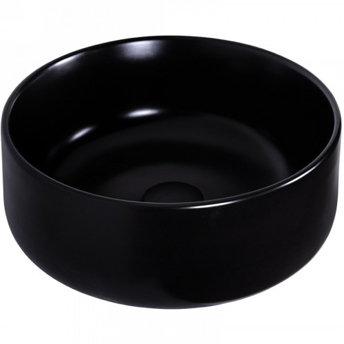 Раковина-чаша Orange 35 B07-345B Черная матовая фарфор накладная