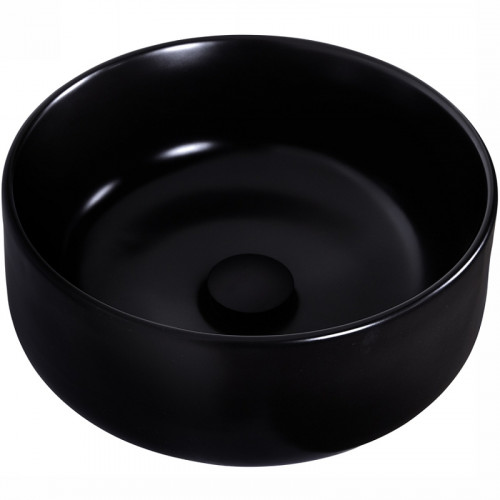 Раковина-чаша Orange 35 B07-345B Черная матовая фарфор накладная