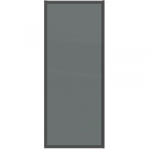 Душевая стенка Grossman Style 90 200.K33.05.90.21.10 профиль Черный матовый стекло тонированное