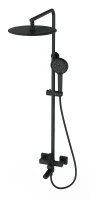 Душевая система Wonzon & Woghand Frame WW-88739010-MB цвет Черный матовый