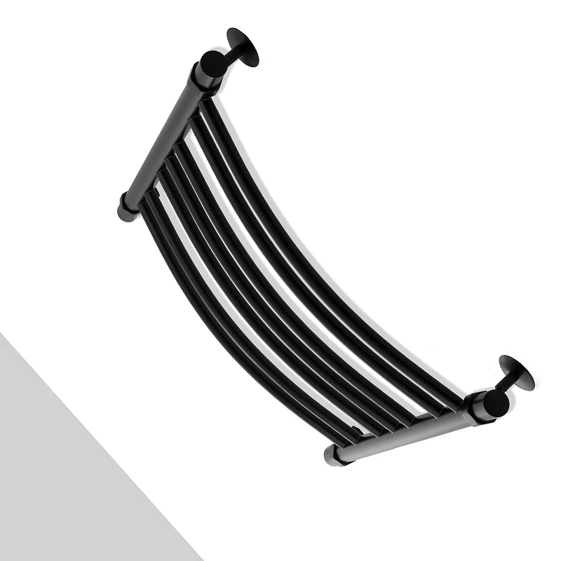 Водяной полотенцесушитель Energy Prestige 600х500 EWTR0PRES06050BLACK цвет Черный матовый