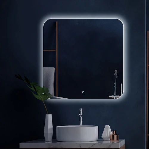 Зеркало Silver Mirrors Паллада 80 LED-00002750 с подсветкой с сенсорным выключателем стекло