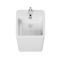 Раковина Laguraty 40 3010W Белая фаянс напольный