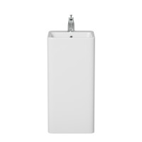 Раковина Laguraty 40 3010W Белая фаянс напольный