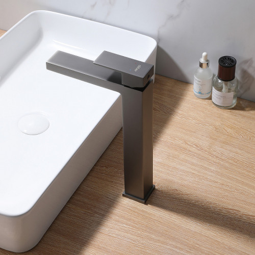 Смеситель для раковины Abber Daheim AF8211NG Никель латунь