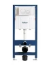 Инсталляция BelBagno BB-101-M-BC с клавишей смыва цвет Белый глянцевый