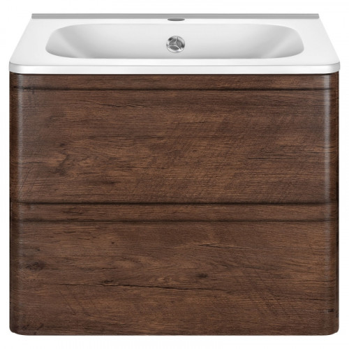 Тумба под раковину Vincea Vico VMC-2V600RW подвесная R.Wood МДФ / ЛДСП