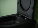 Унитаз Ceramicanova Uno CN11001TMB Черный матовый с сиденьем Микролифт